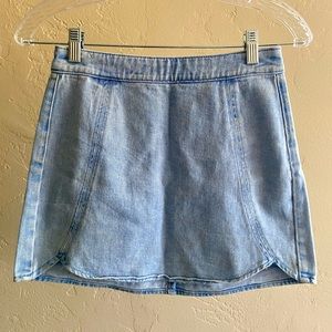 Denim Mini Skirt